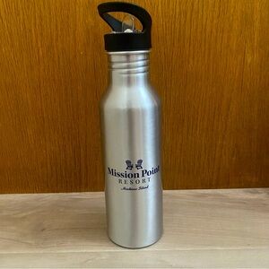 🟢 {3/$15} Mission Point Resort Water Bottle - Mackinac Island, MI